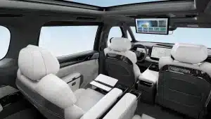 Giải trí đẳng cấp trên mọi hành trình Zeekr 009
